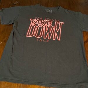 YOUR MOTHERS HOUSE TOM SEGURA “TAKE IT DOWN” TOUR TSHIRT🔥